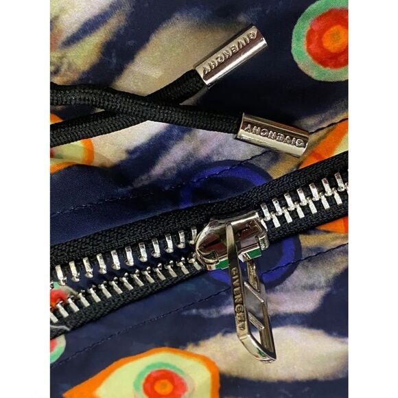 Givenchy Multicolor Print Hooded Zip Front Jacket - XXL - Picture 9 of 13